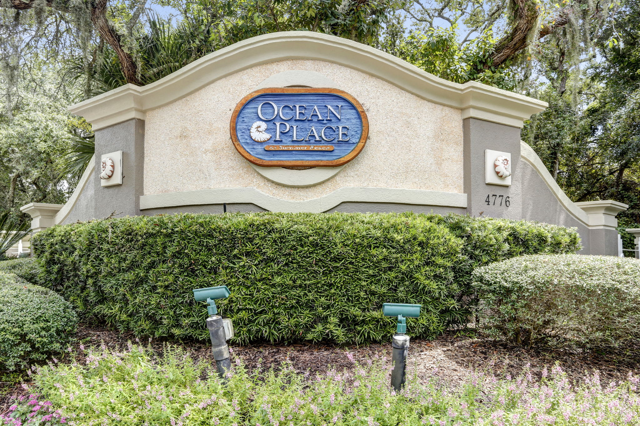 Gated entrance